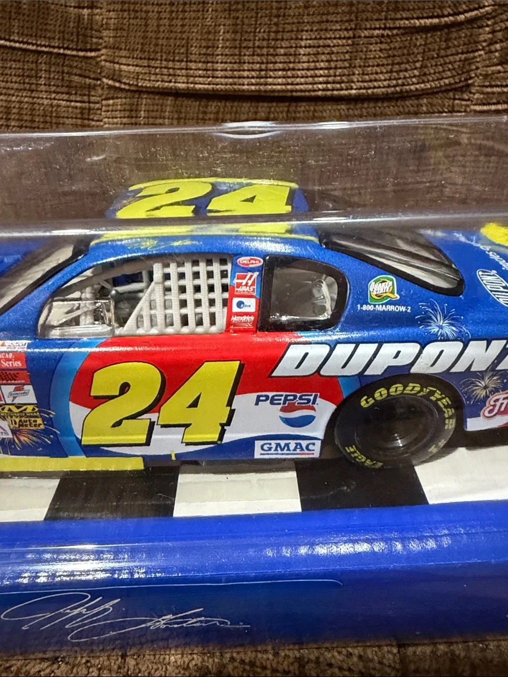 Jeff Gordon Pepsi No.24 DuPont Blue NASCAR Diecast Car